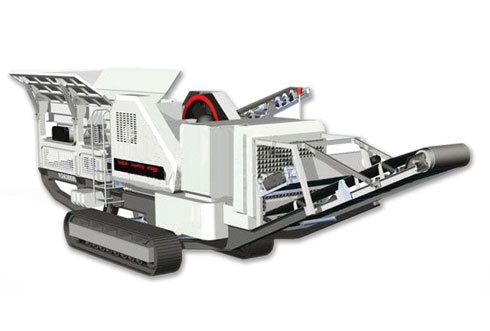 Mobile crushing station