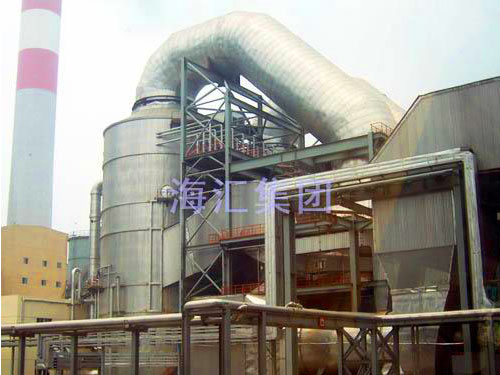Qingdao Longshan power plant desulfurization project that is made