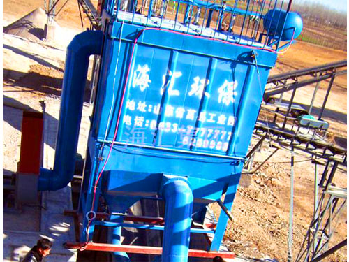 Shandong JianZe Ltd. Qingdao Branch limestone crushing concrete dust Project