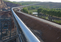 Indian customers 3.8km limestone transportation projects - Belt conveyors